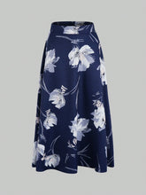Unity Floral Print Flare Skirt